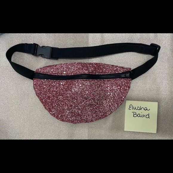Handmade Pink Glitter Fanny Pack! - Picture 2 of 3